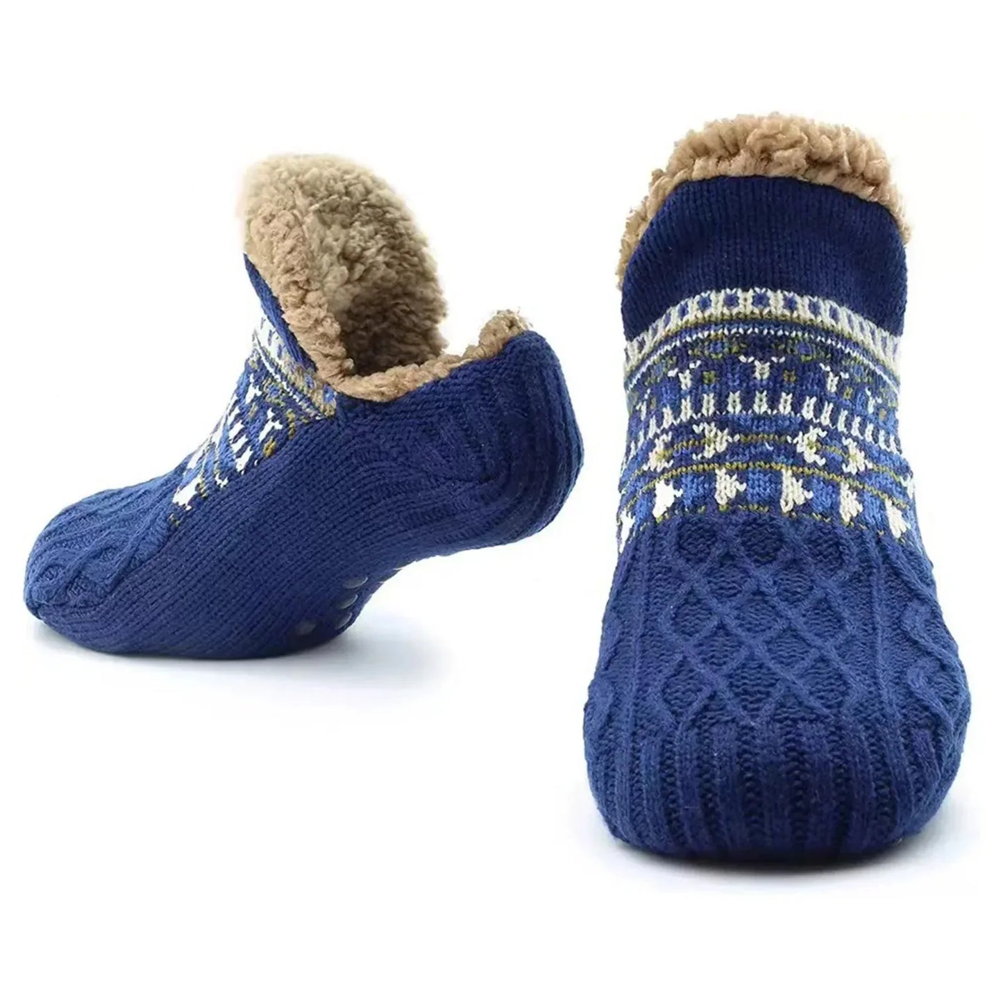 SnoozeCloud™ – Ultra-Zachte Anti-Slip Wintersokken voor Direct Warmte & Comfort