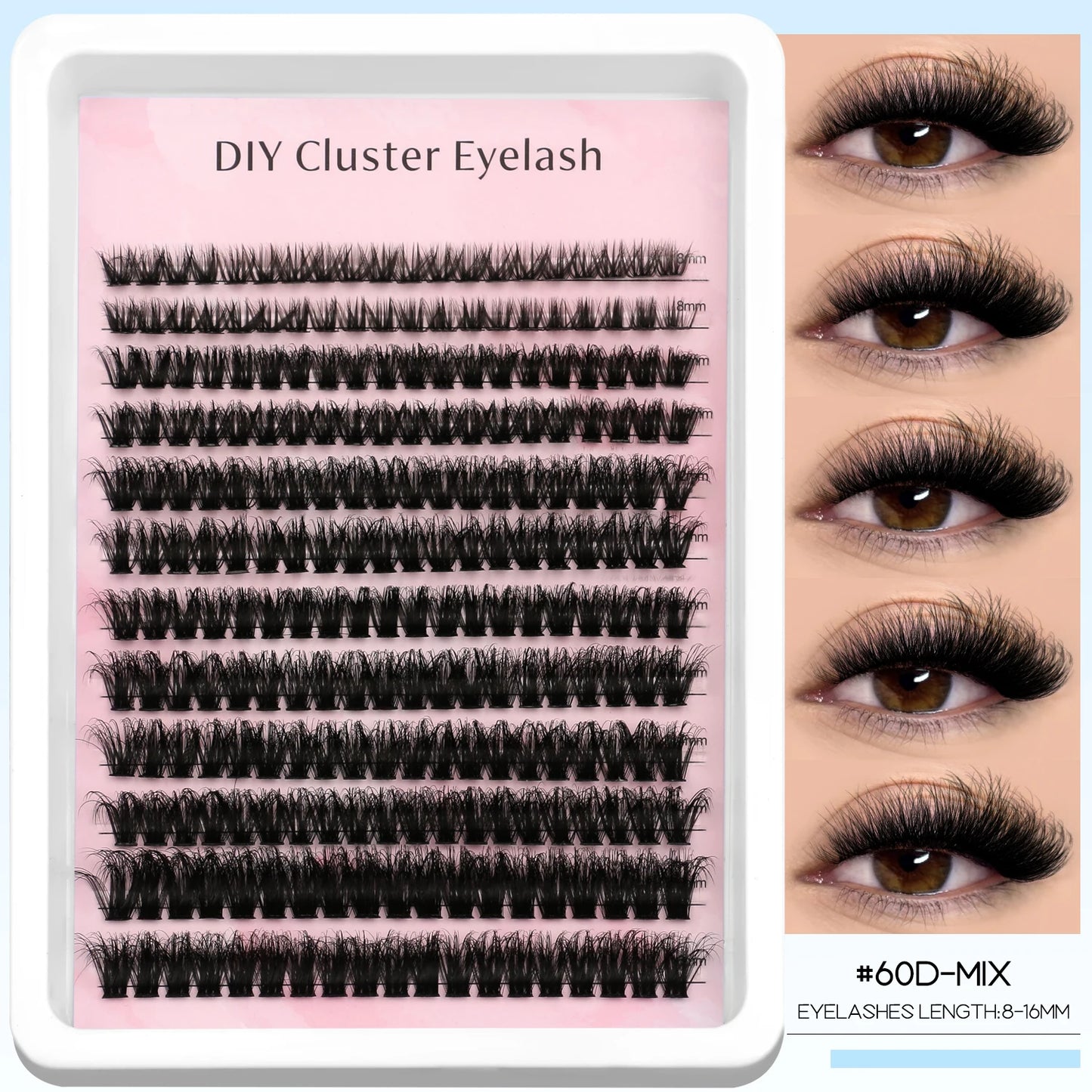 Voluminous Wimper extensions - volle en lange wimpers