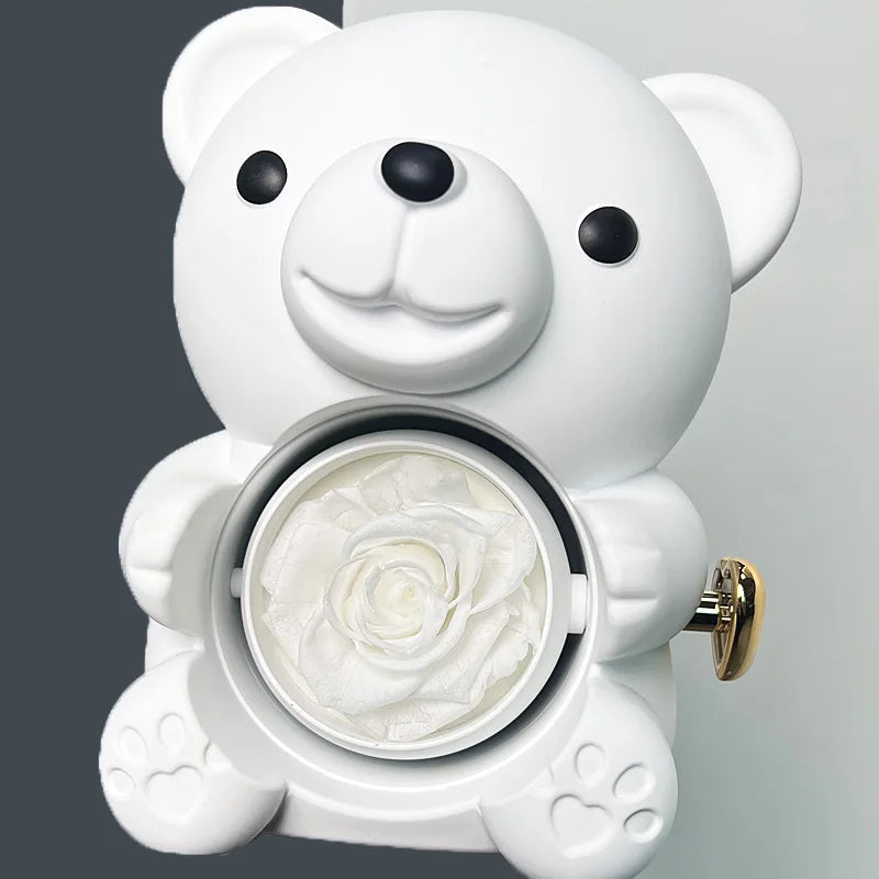 RoseLuxe Bear™ – Het ultieme romantische cadeau dat haar hart raakt
