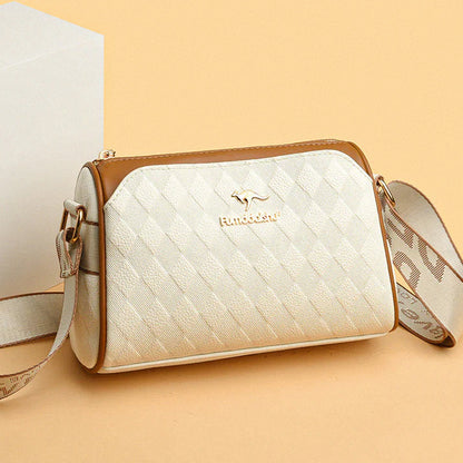 Stijlvolle Crossbody Tas - Met modieus diamantpatroon